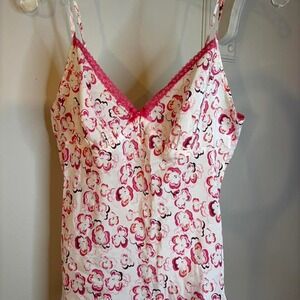 Jasper Conran Pink floral silk cami top